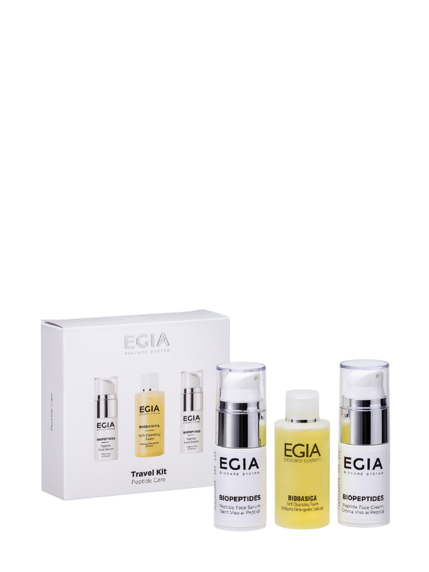 Дорожный набор для сохранения упругости и молодости кожи, 15 мл, 15 мл, 50 мл