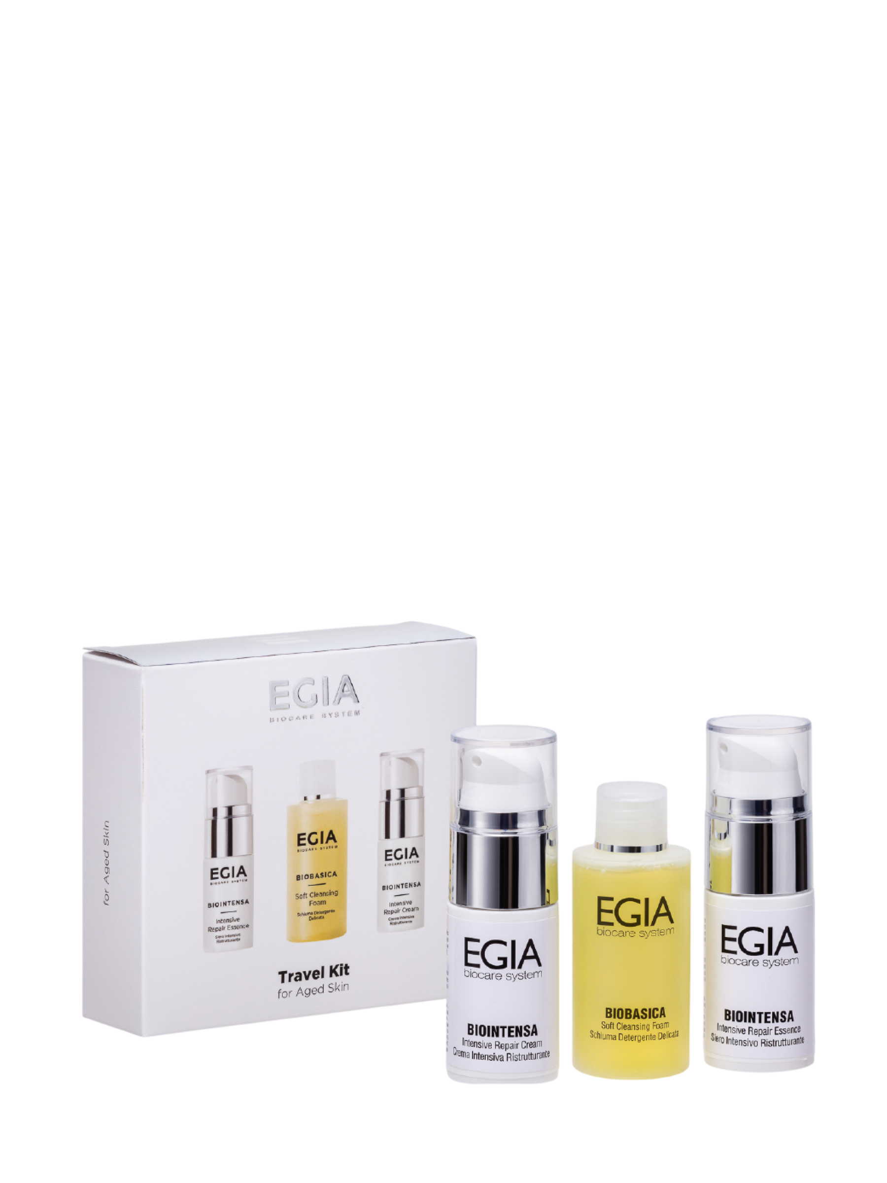 Дорожный набор для возрастной кожи, 15 мл, 15 мл, 50 мл